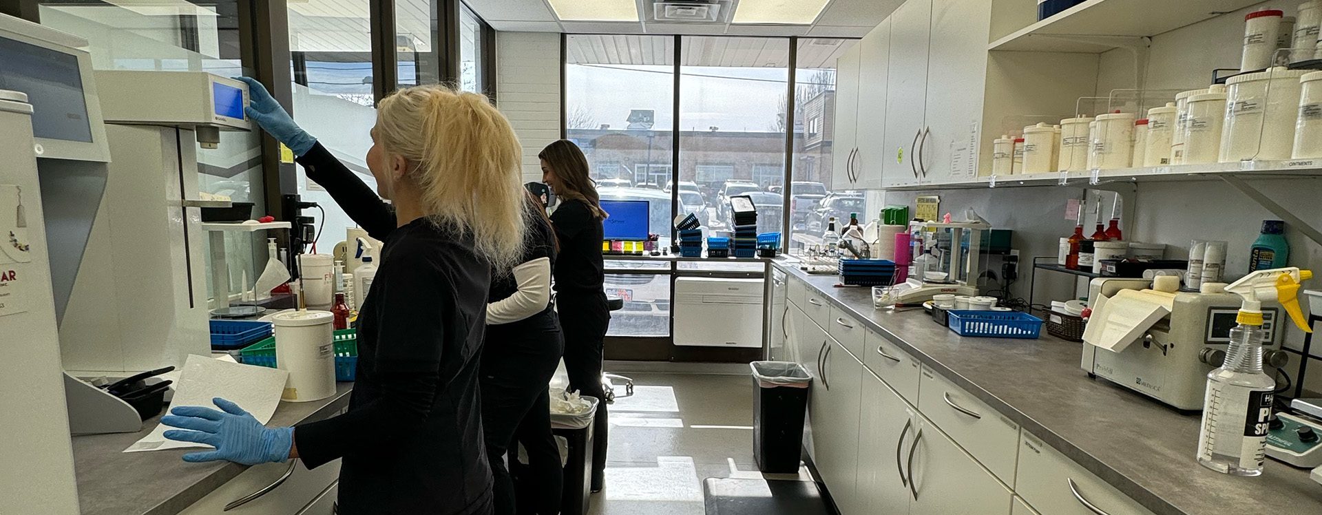 Lab work in progress